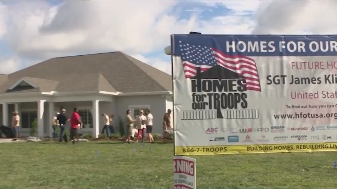 Wounded veteran to get new home