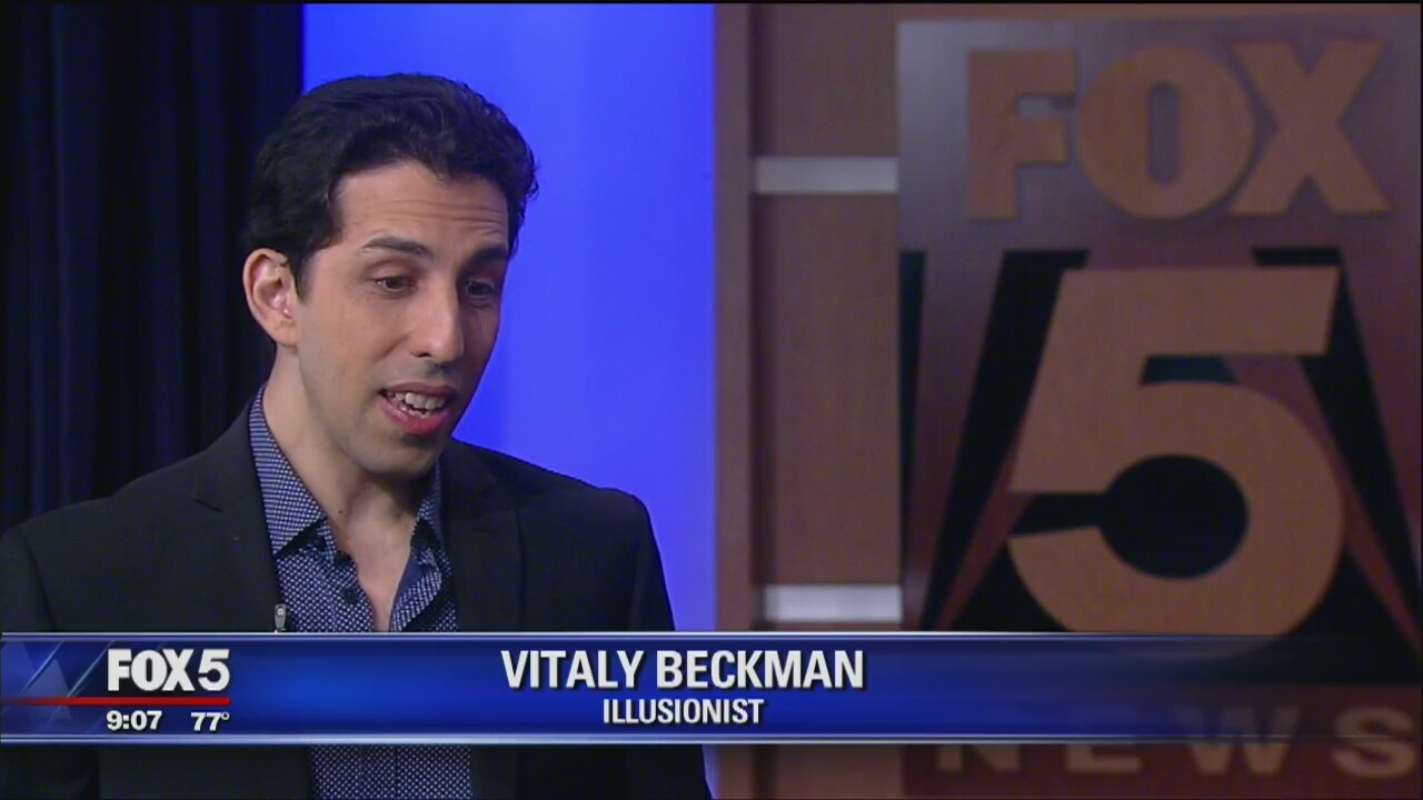 Illusionist Vitaly Beckman