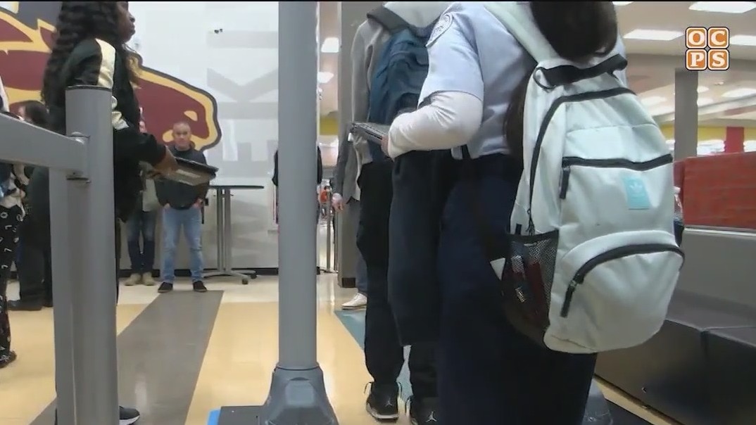 Weapons detection system at Wekiva High