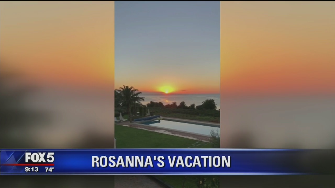 Rosanna Scotto's Vacation to Sicily