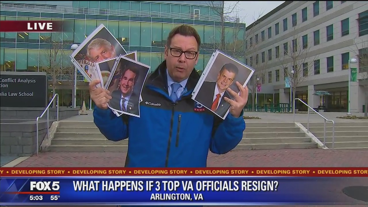 What happens if Virginia's top three positions are left vacant