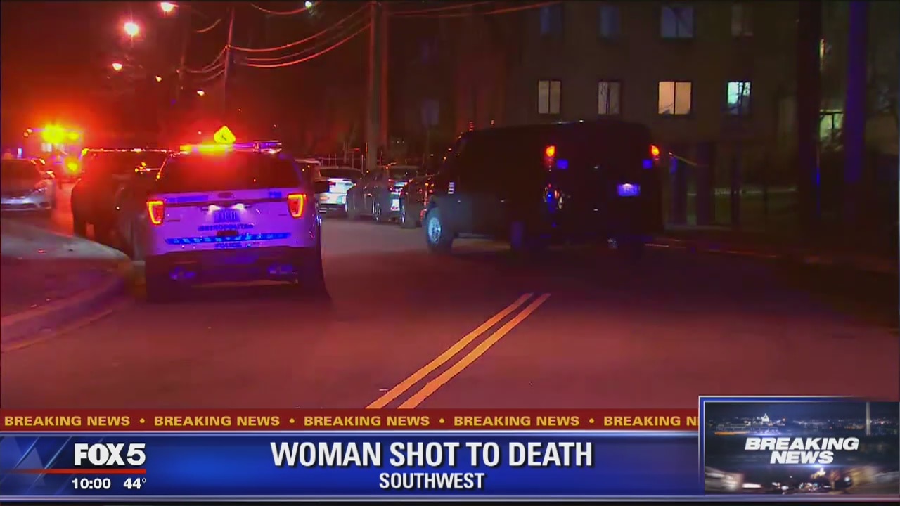 Woman shot to death in SW DC
