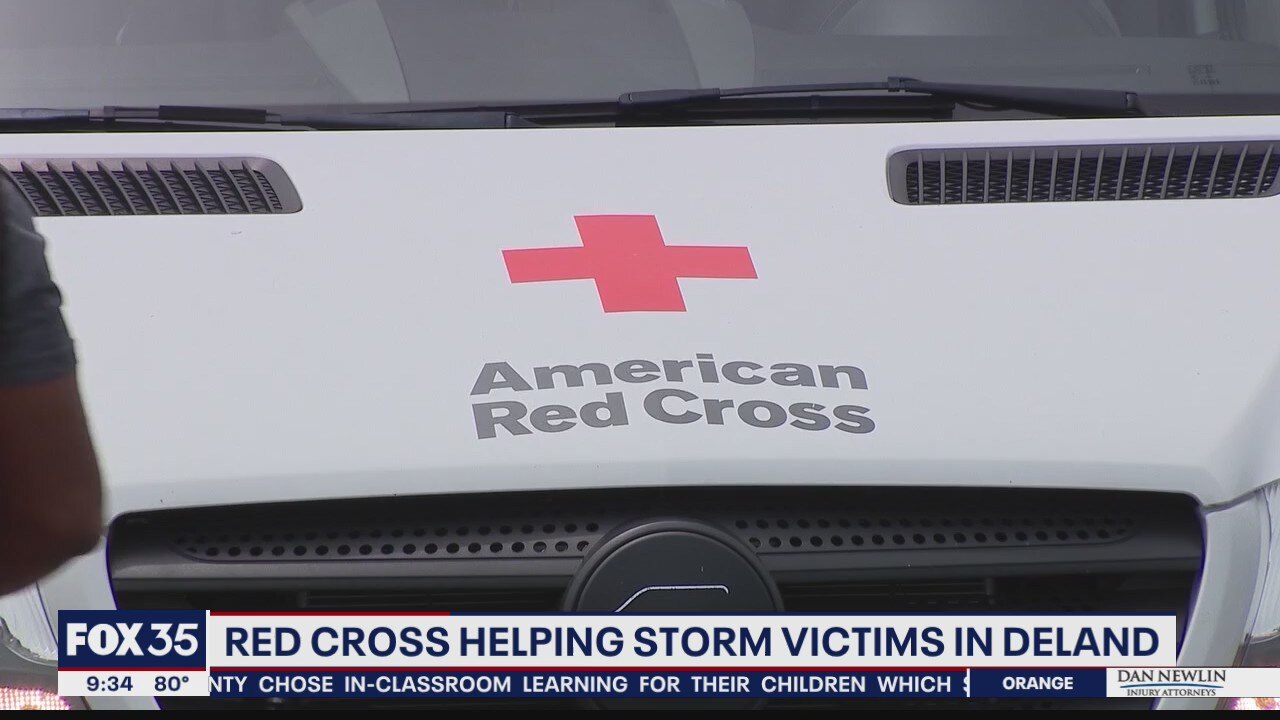 Red Cross helping storm victims in DeLand