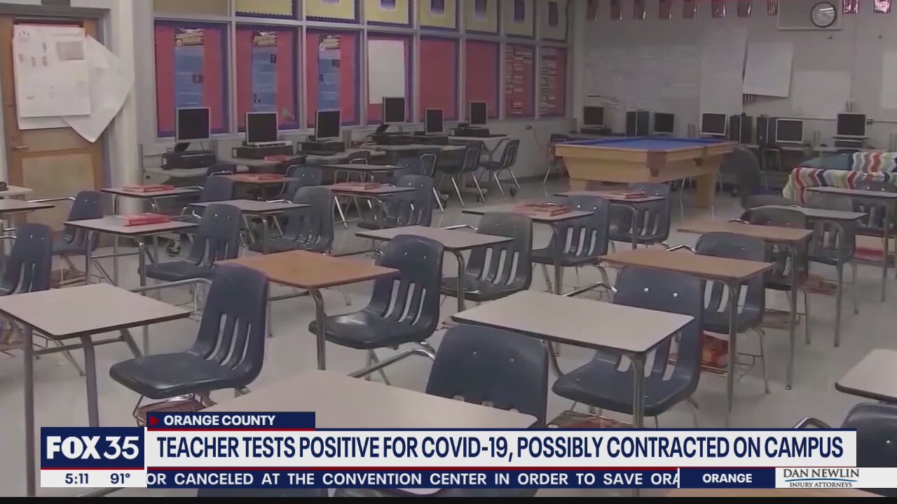 COVID-19 numbers in Orange County school system