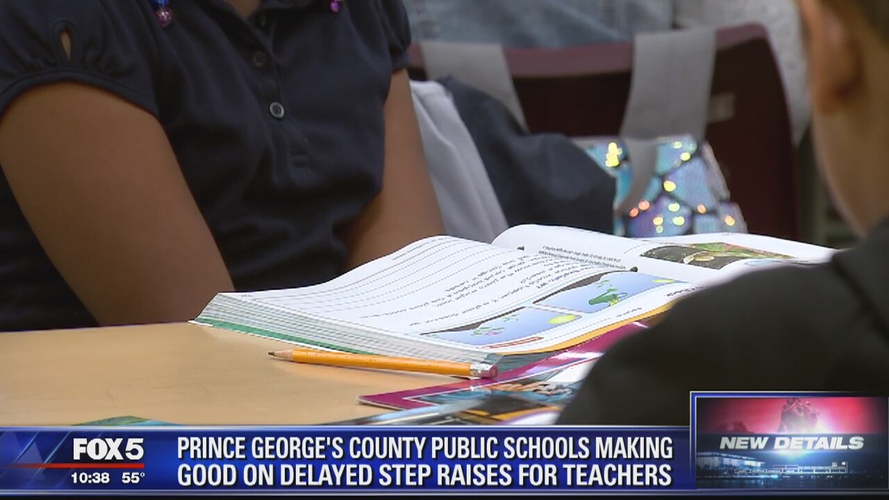 PGCPS making good on delayed step raises