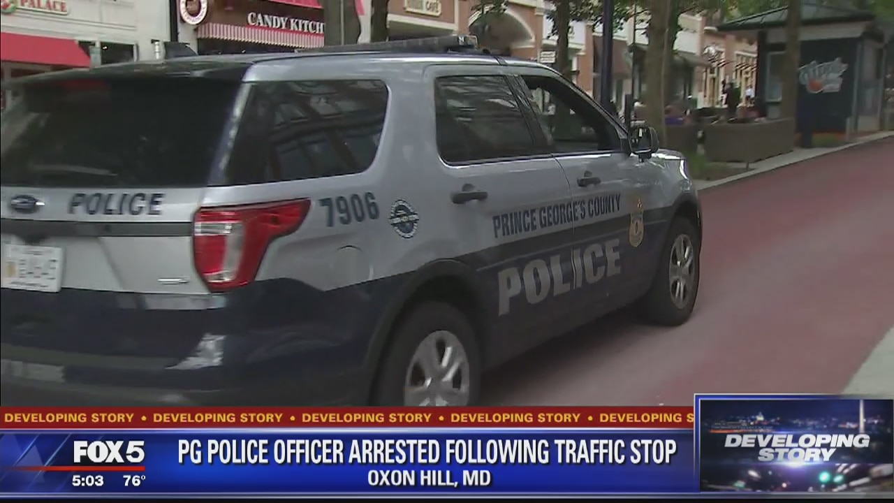 Maryland State Trooper arrests Prince George's County cop