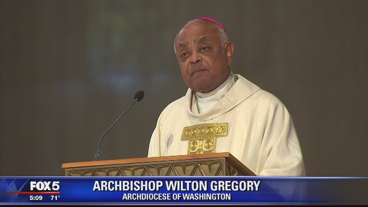 Gregory installed as new archbishop of DC