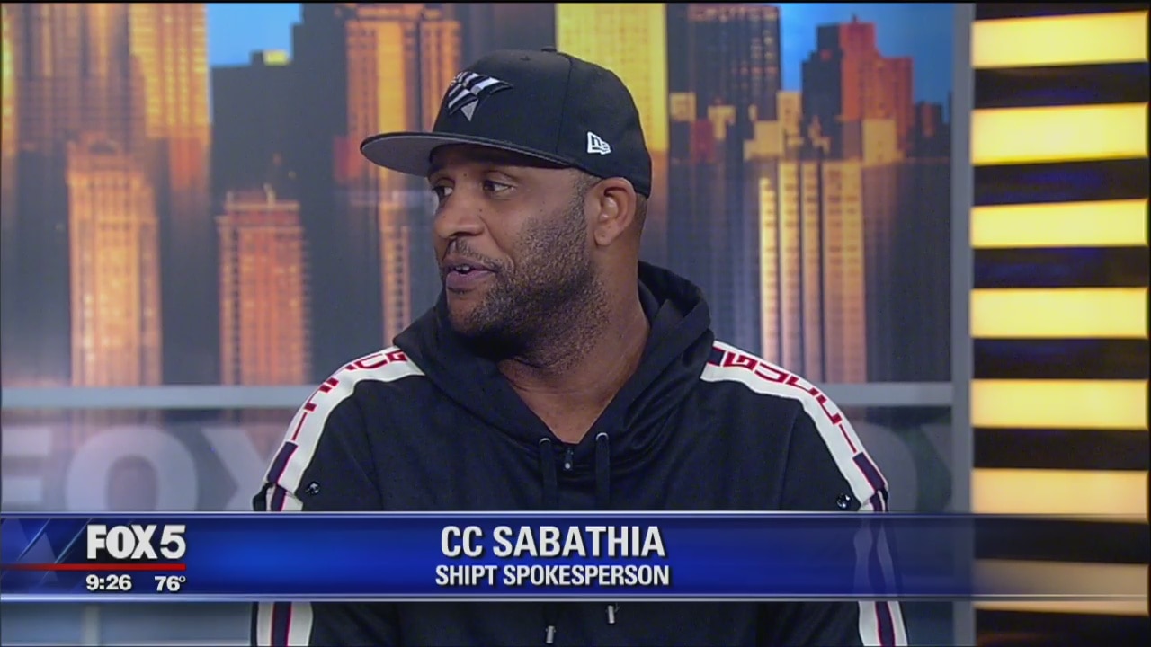 CC Sabathia delivering goods from SHIPT