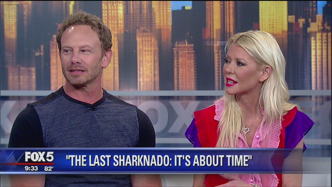 Ian Ziering and Tara Reid