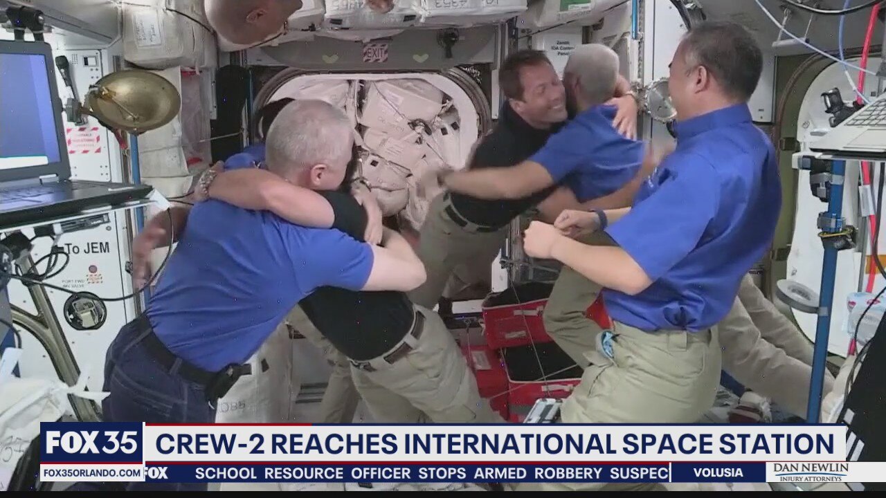 Crew-2 reaches International Space Station