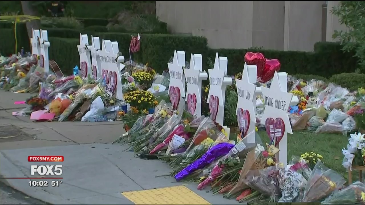 President, first lady visit synagogue
