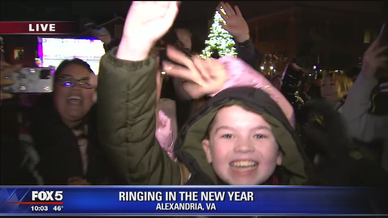 Ringing in the New Year at First Night in Alexandria