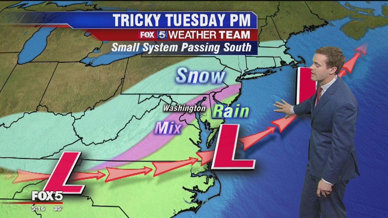 Threat of rain, snow mix prompts early school closings; messy evening commute expected