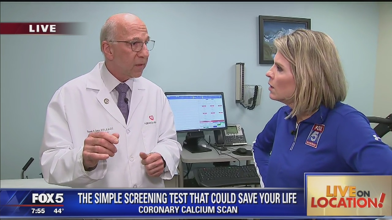 Coronary calcium scores at Virginia Heart Health