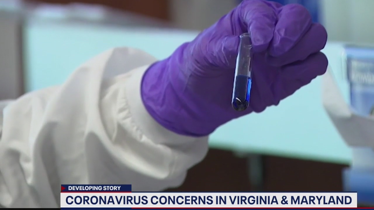Coronavirus concerns in Virginia and Maryland