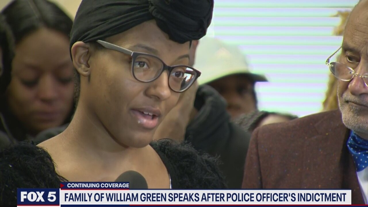 Family of William Green speaks out after police officer's indictment