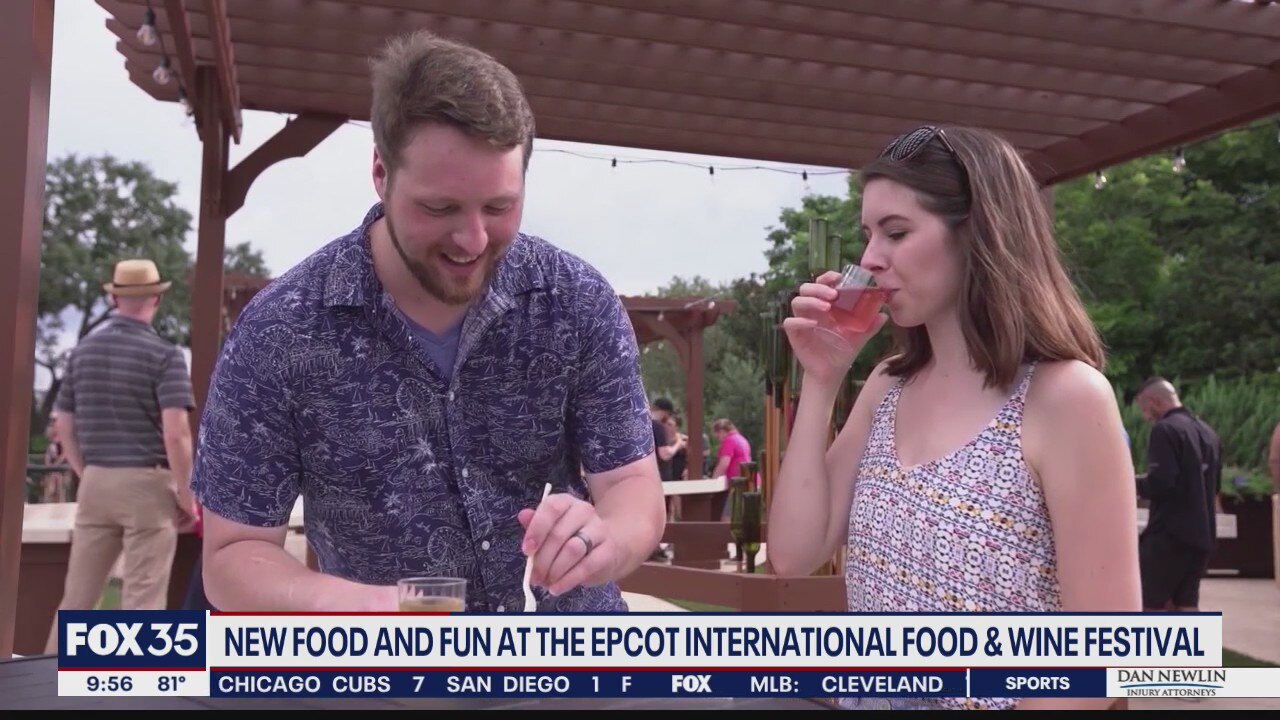 New food and drinks at EPCOT International Food and Wine Festival