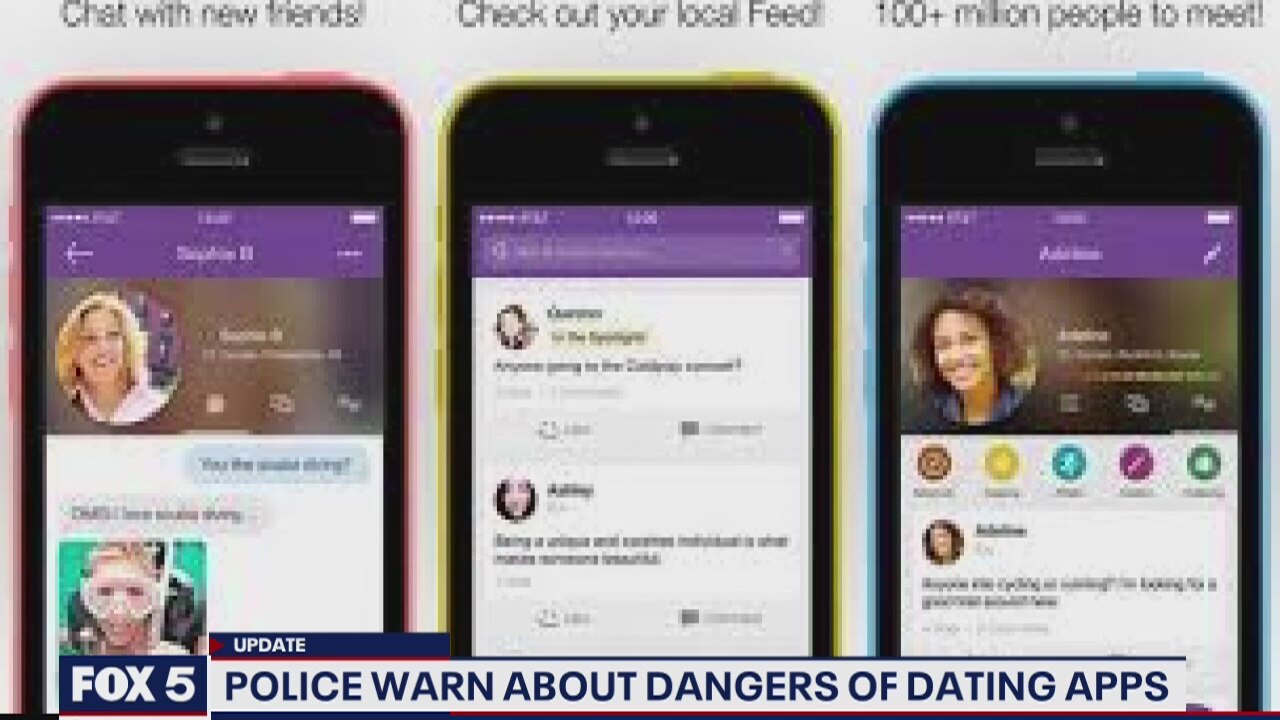 Police warn about dangers of dating apps