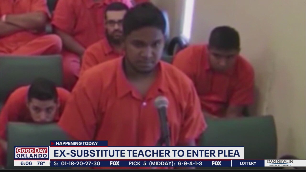 Former Central Florida teacher accused of molesting girls to enter plea