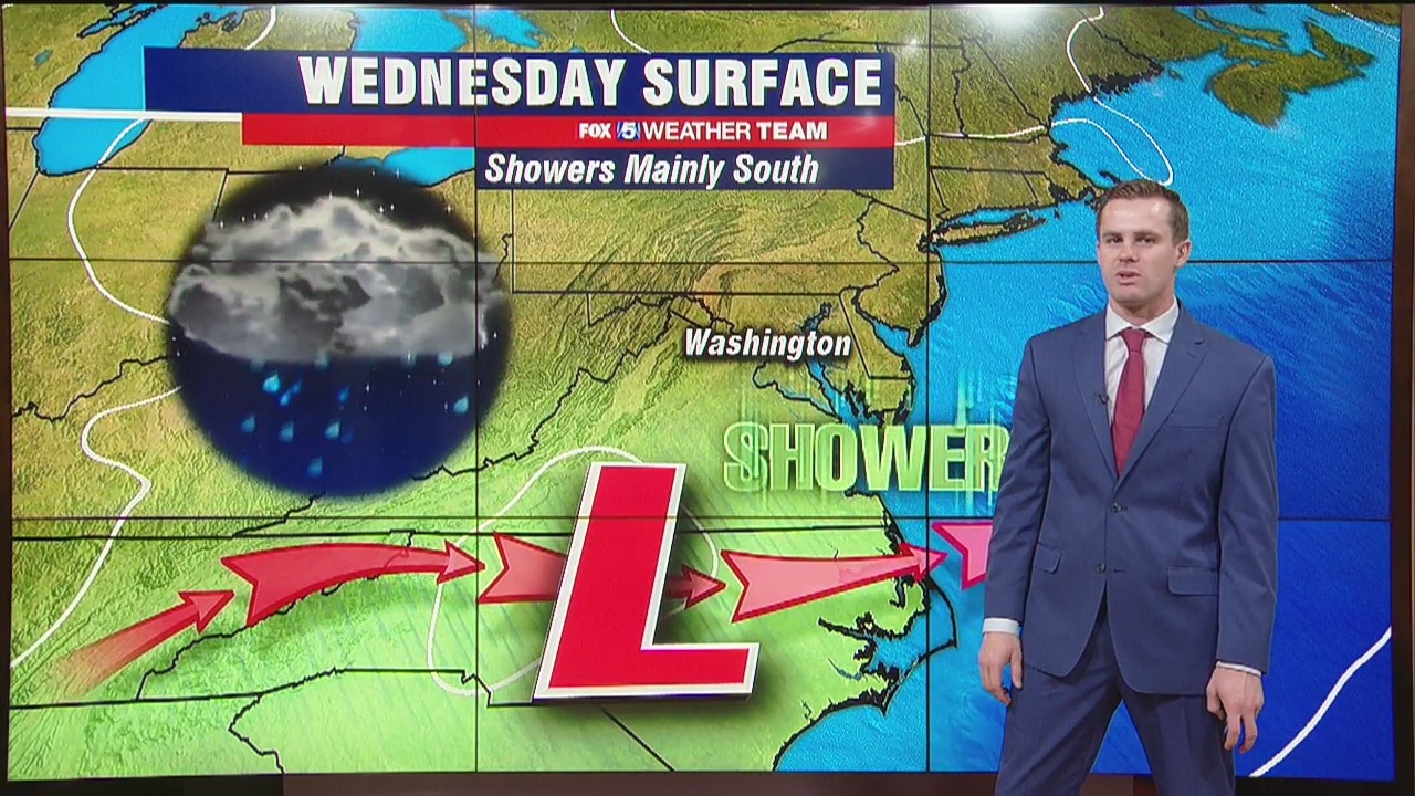 FOX 5 Weather forecast for Wednesday, March 11