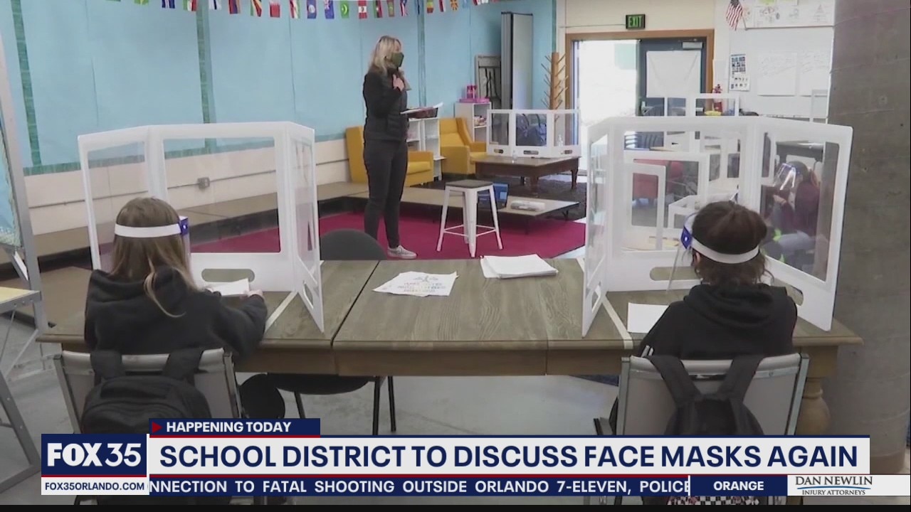 School district to discuss face masks again