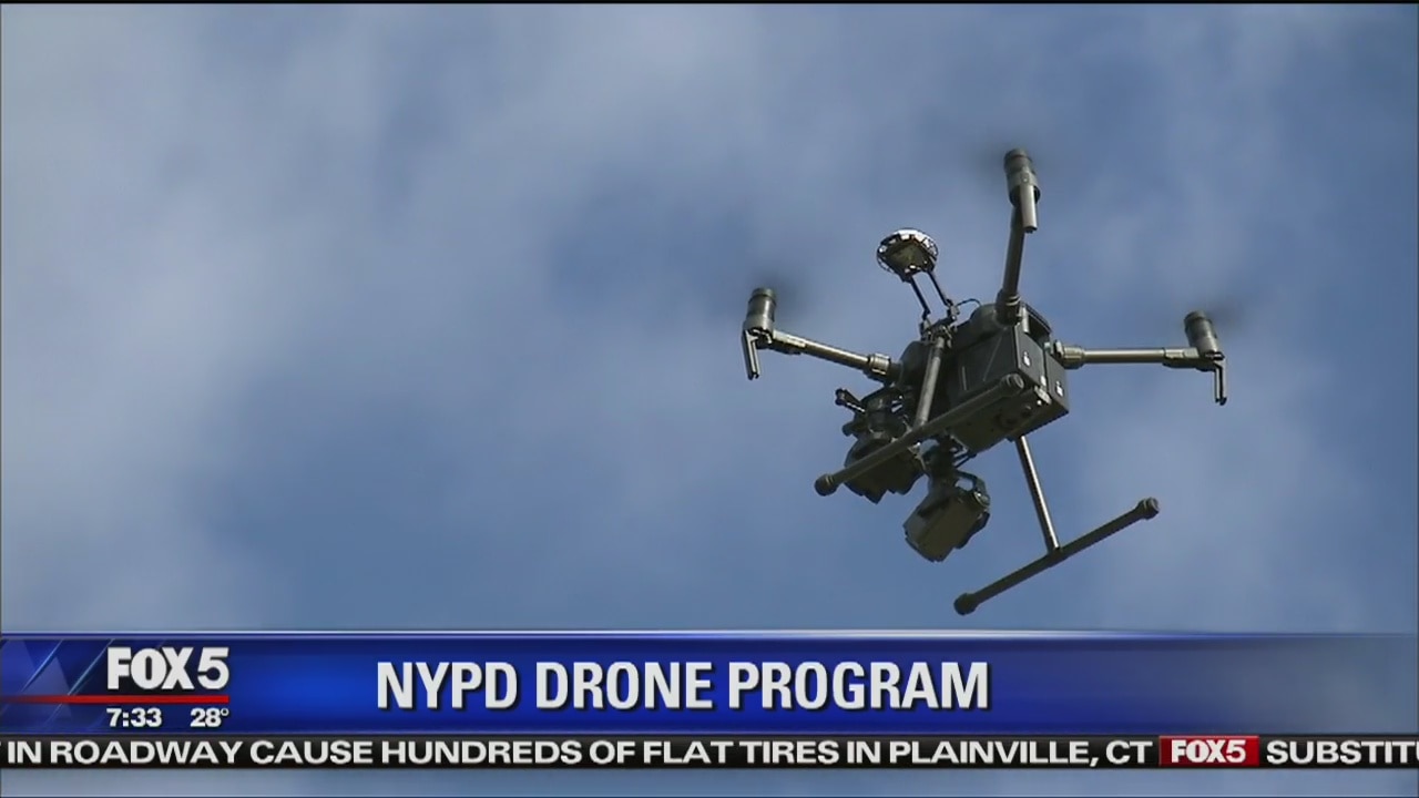 NYPD drones could fly on New Year's Eve