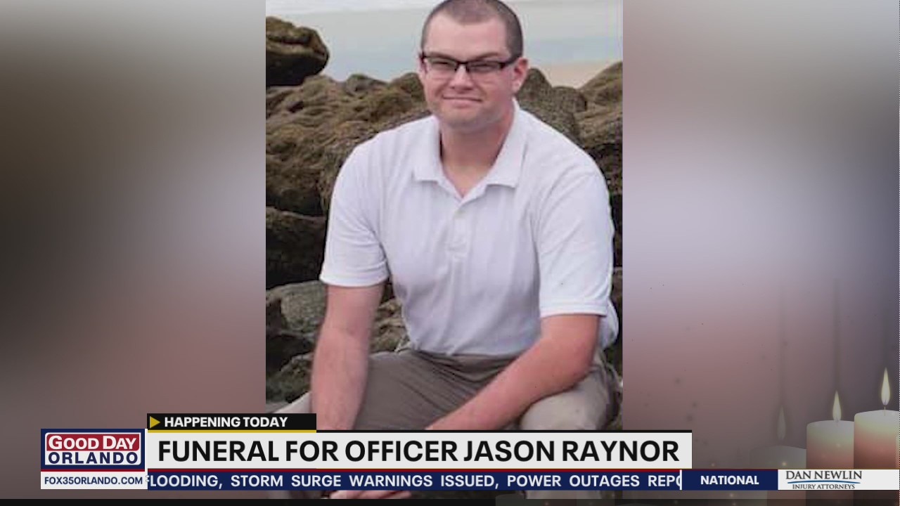 Funeral to be held Monday for Daytona Beach Police Officer Jason Raynor