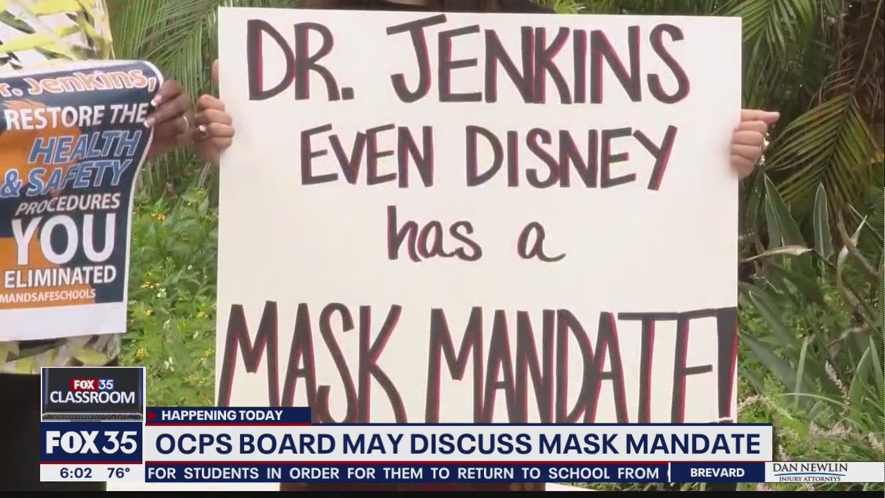 OCPS board to discuss mask mandate