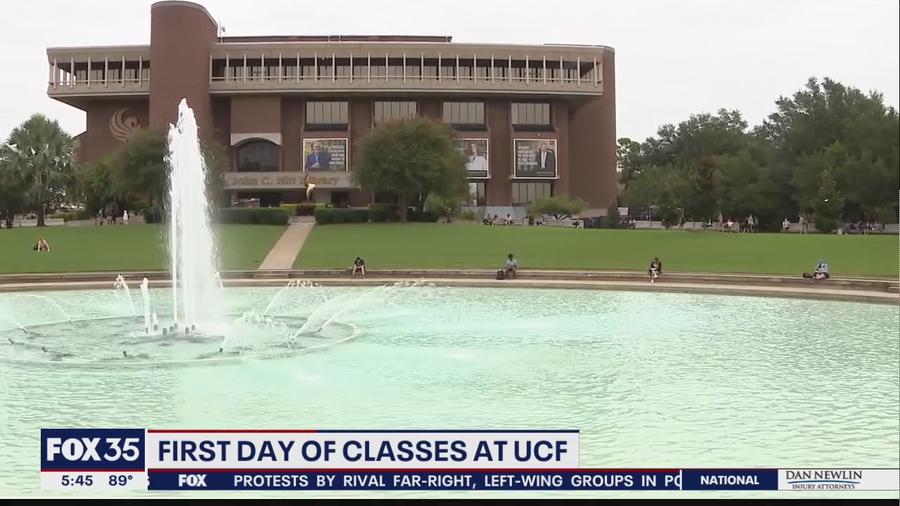 UCF welcomes students back to class