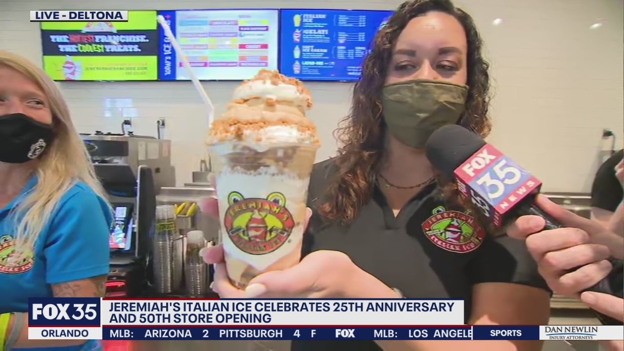 Jeremiah's Ice celebrates 25 years by opening 50th store