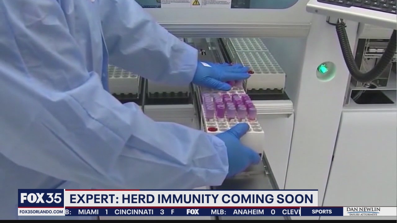 Expert says herd immunity is coming soon
