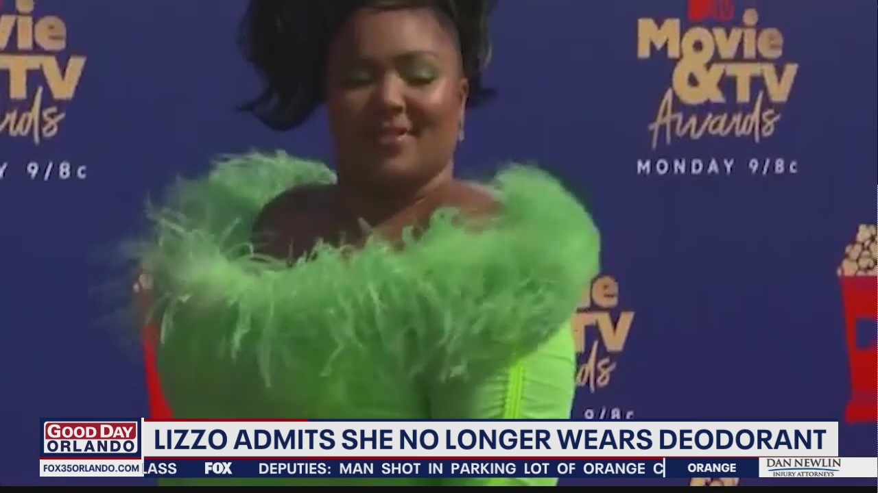 Lizzo admits she no longer wears deodorant