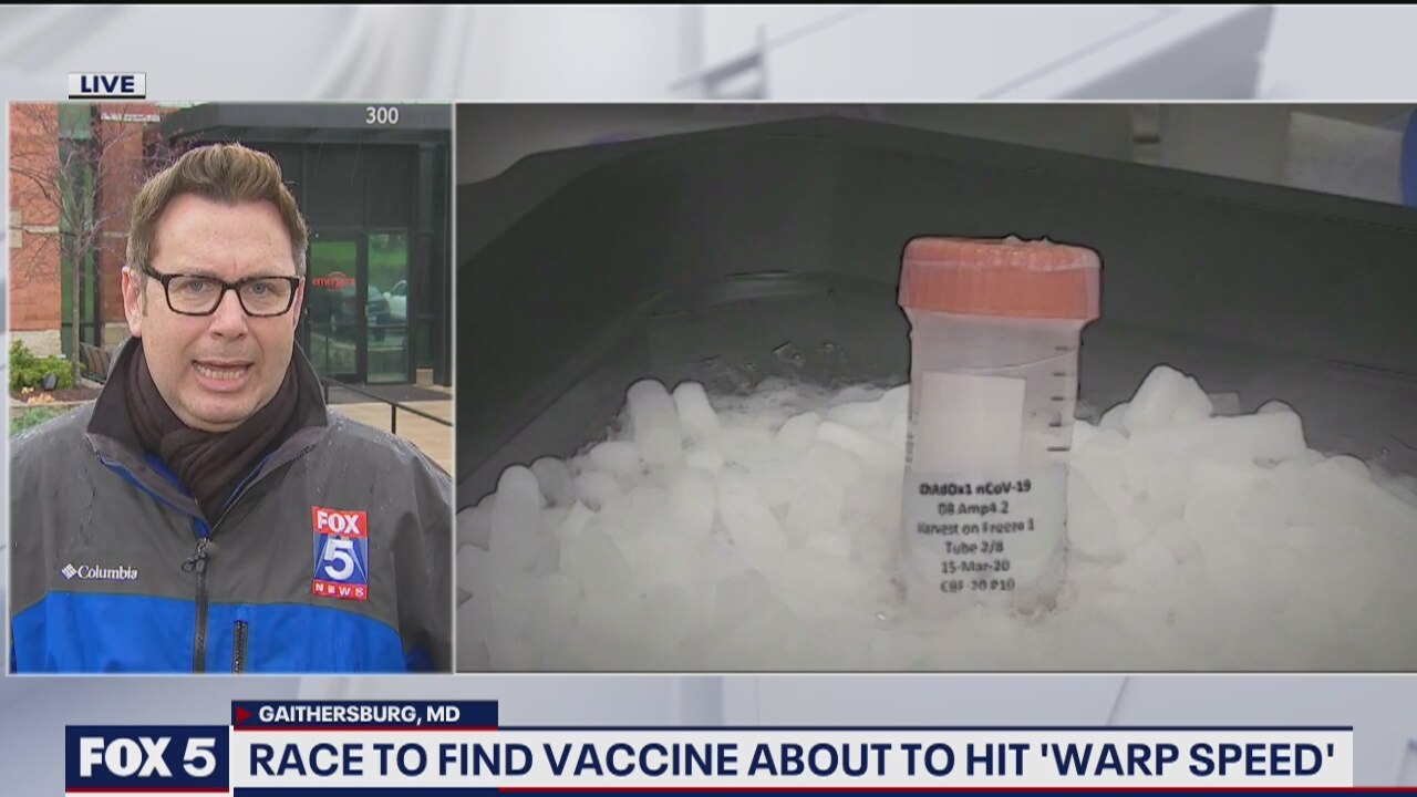 Race to vaccine about to his warp speed