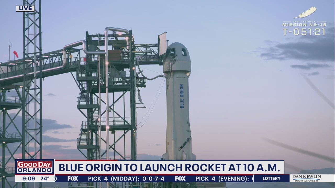 Blue Origin to launch rocket into space