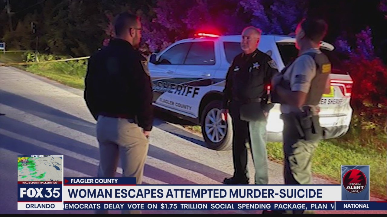 Woman escapes attempted murder-suicide