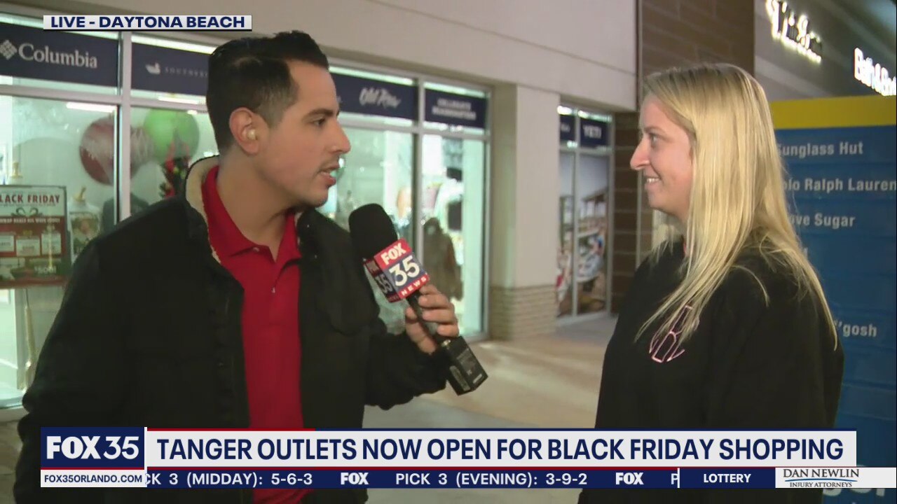 Tanger Outlets now open for Black Friday shopping