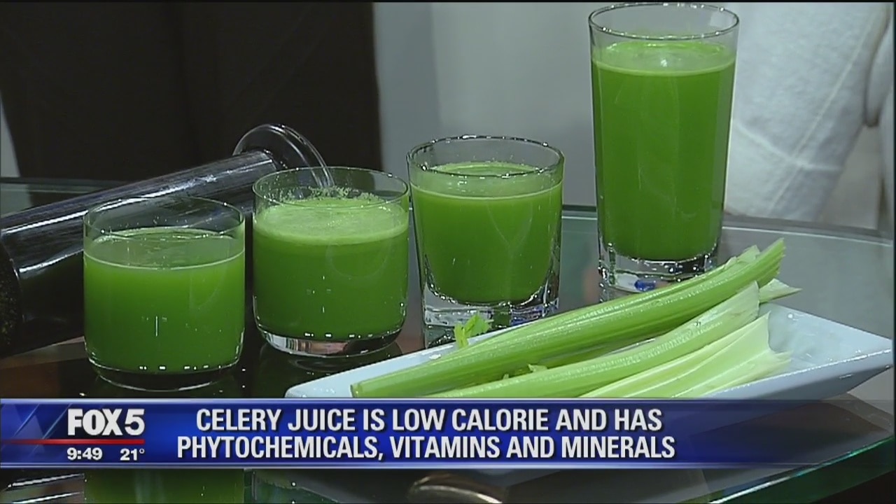 Celery juice cleanse