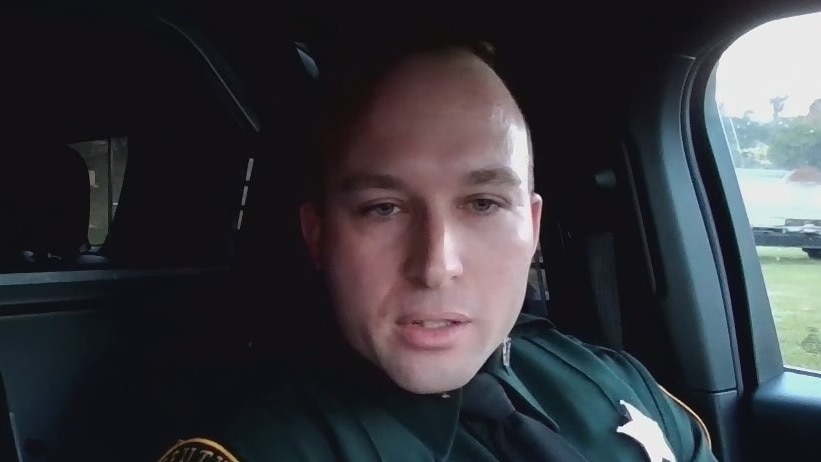 Interview with Florida deputy who dodged shotgun blast | FOX 35 Orlando