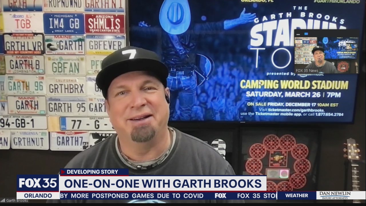One-on-one with Garth Brooks