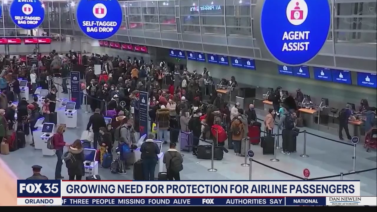 Growing need for protection for airline passengers
