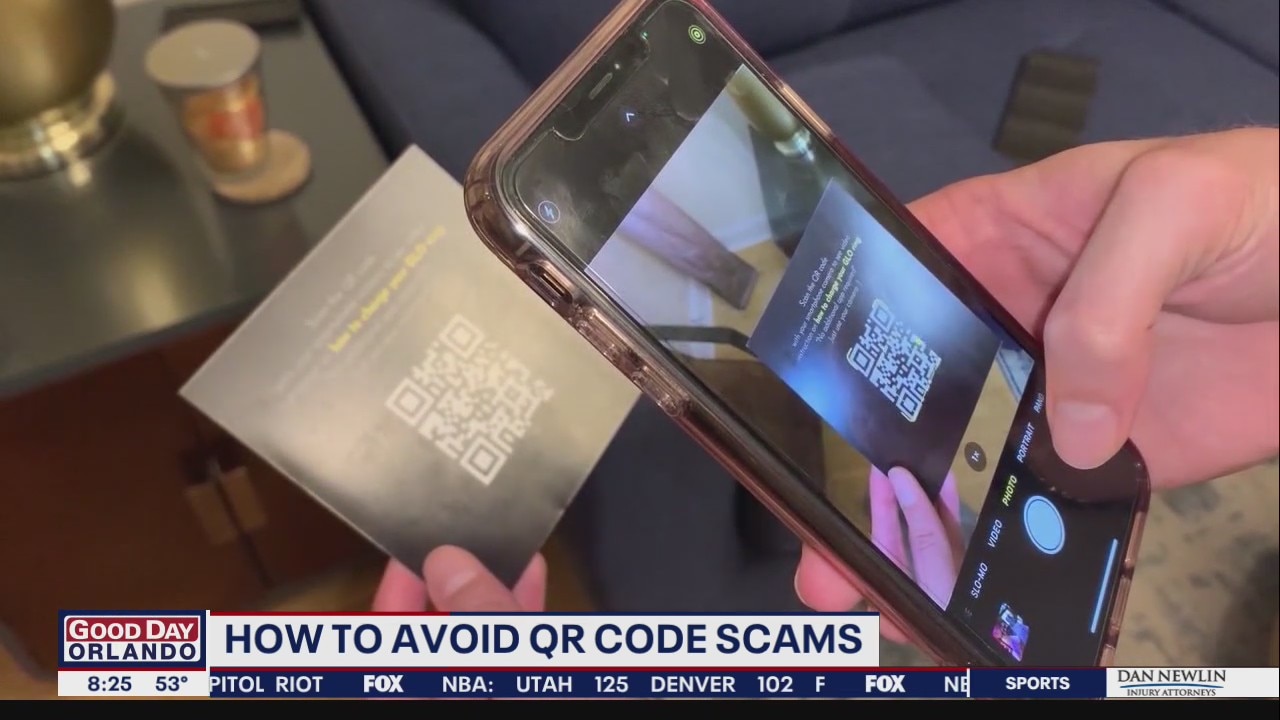 How to avoid QR code scams