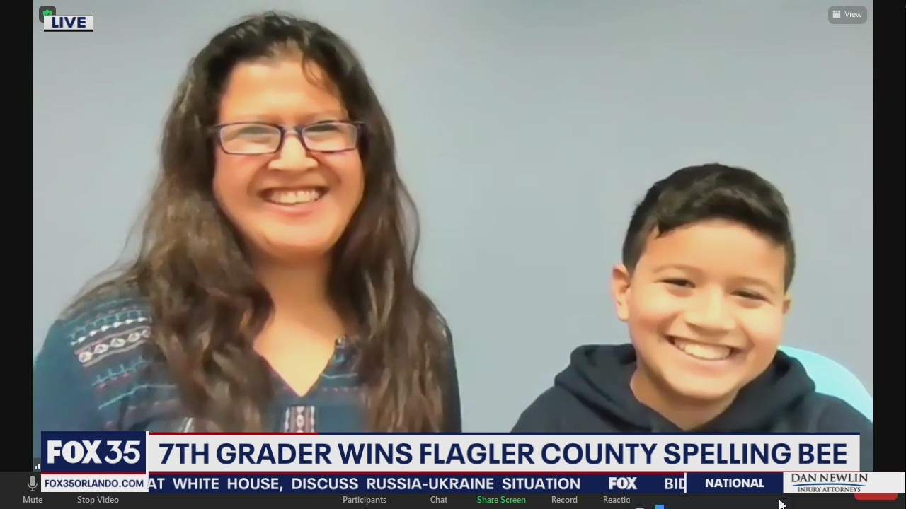 7th grader wins Flagler County Spelling Bee