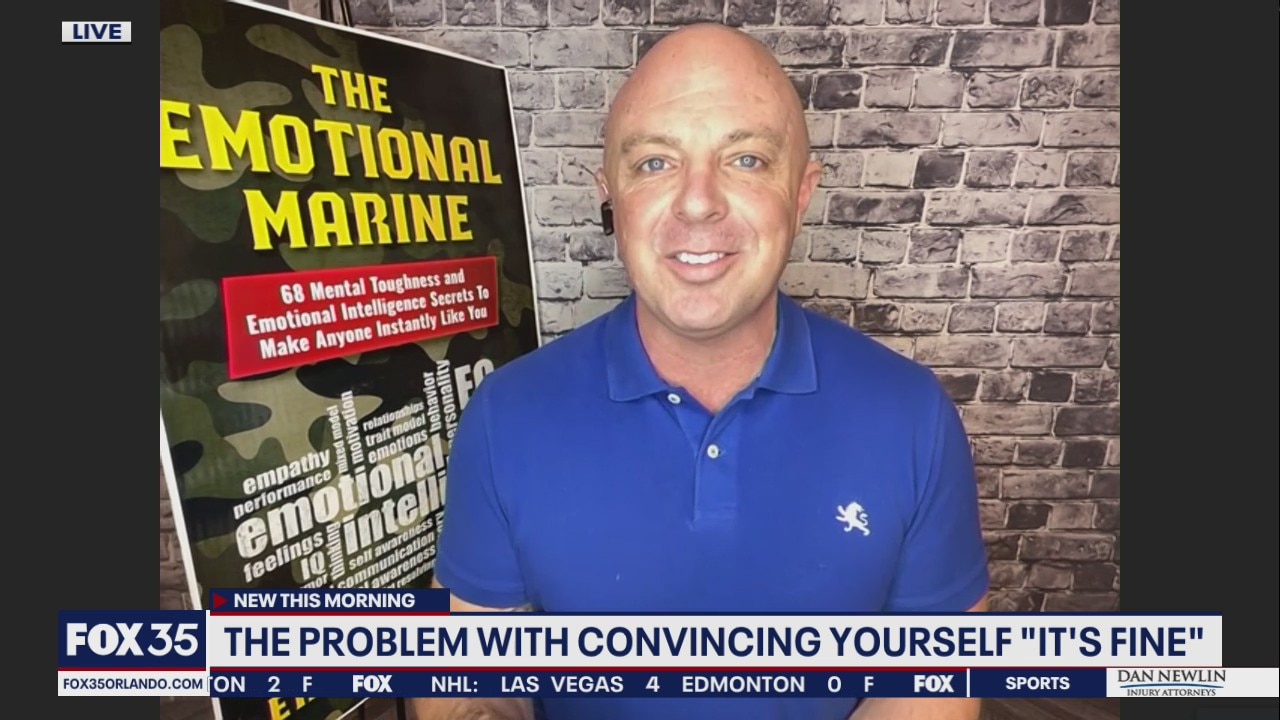 The problem with convincing yourself 'it's fine'