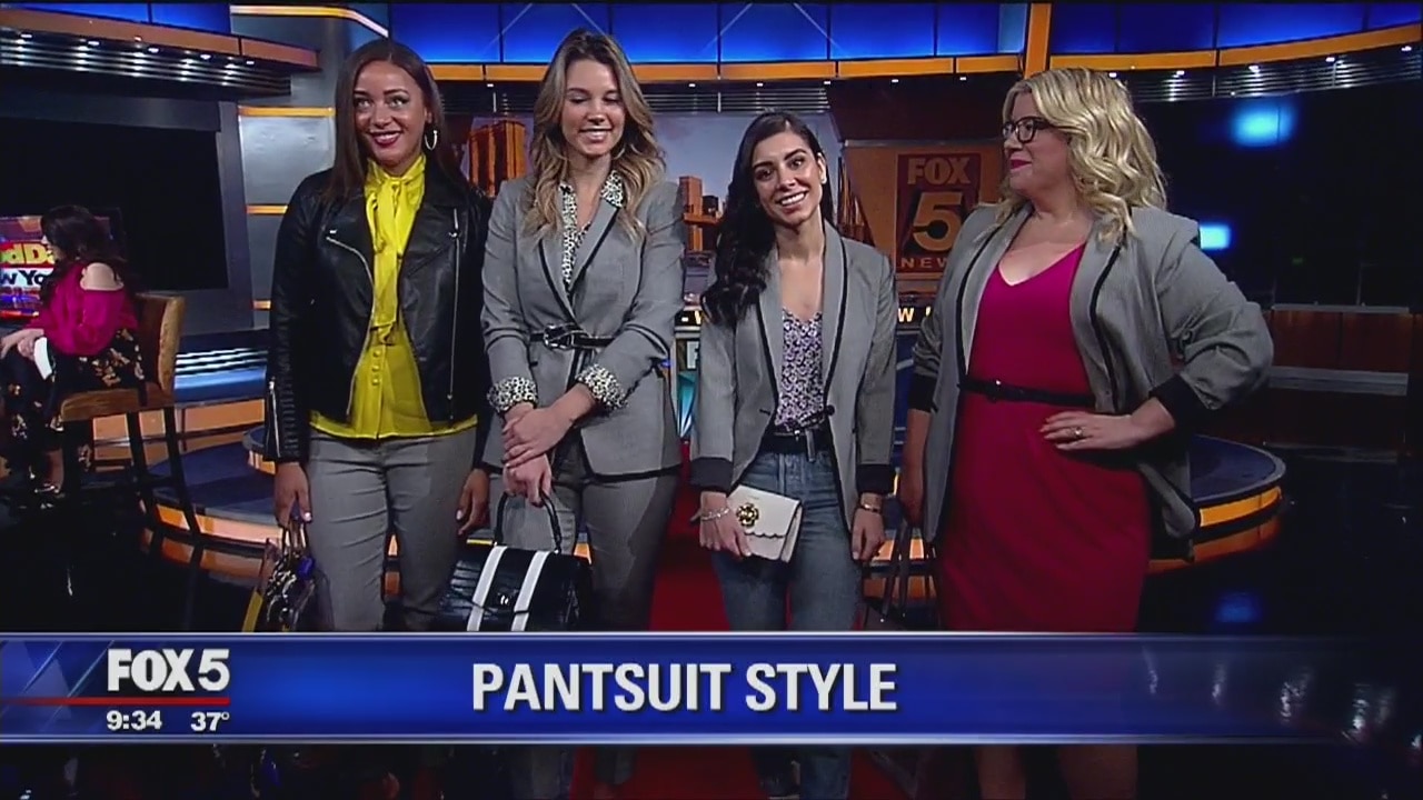 One pantsuit, 4 different looks