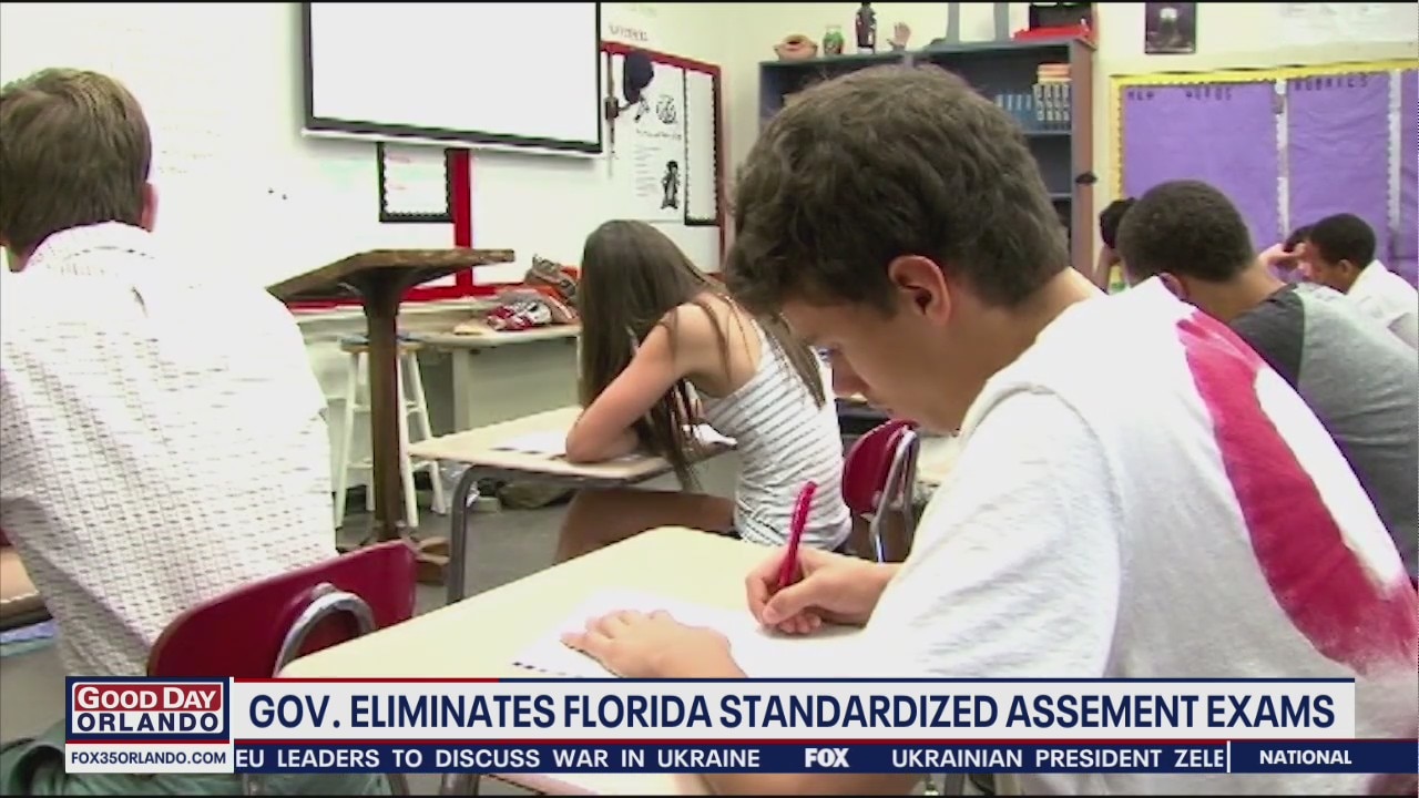 Governor eliminates Florida standardized assessment exams
