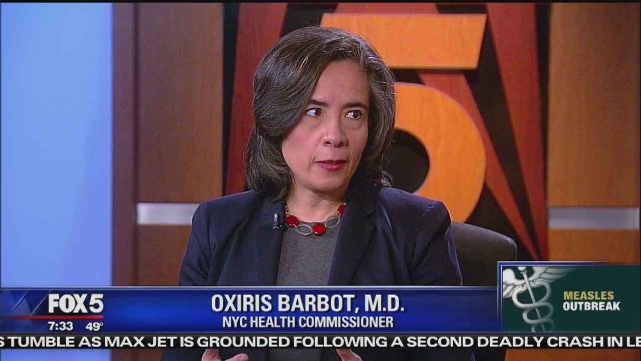 NYC Health Commissioner Dr. Oxiris Barbot