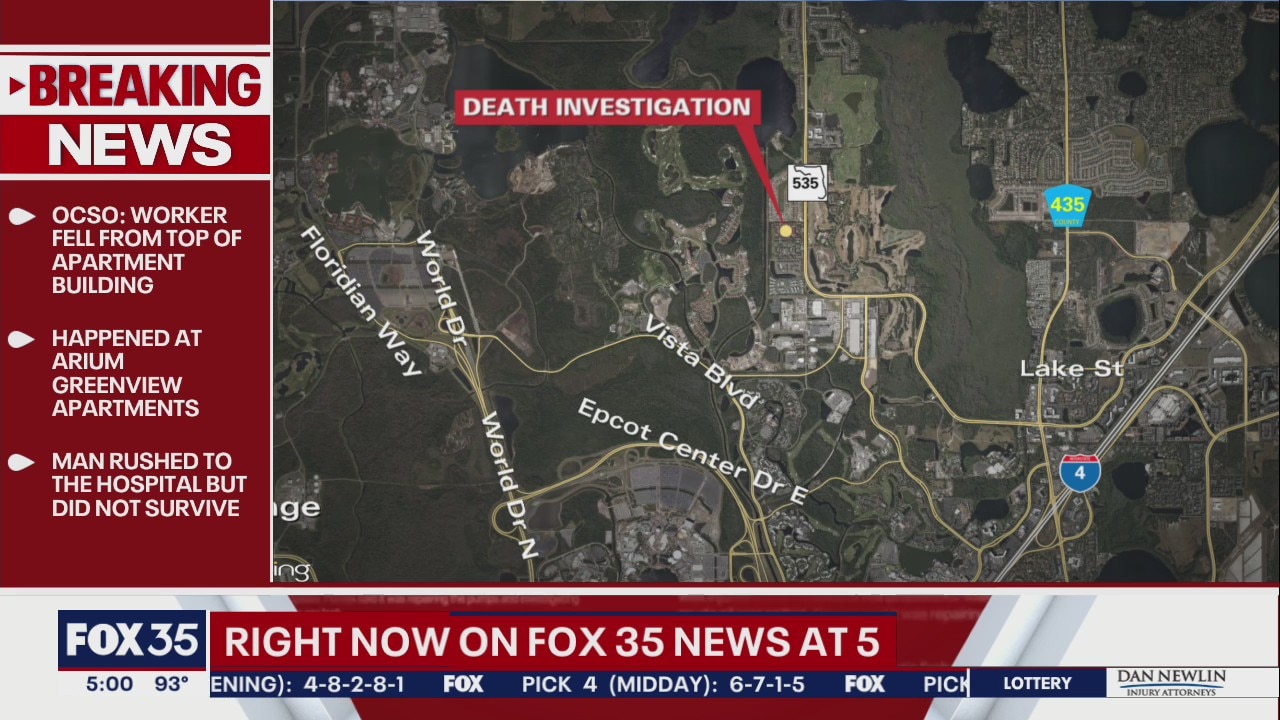 Worker dies after fall from apartment complex roof, deputies say