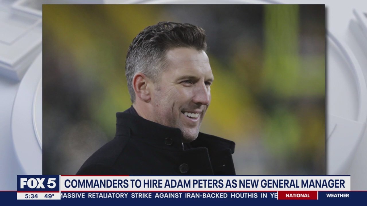 Commanders get their Man, Adam Peters is Washington's next GM