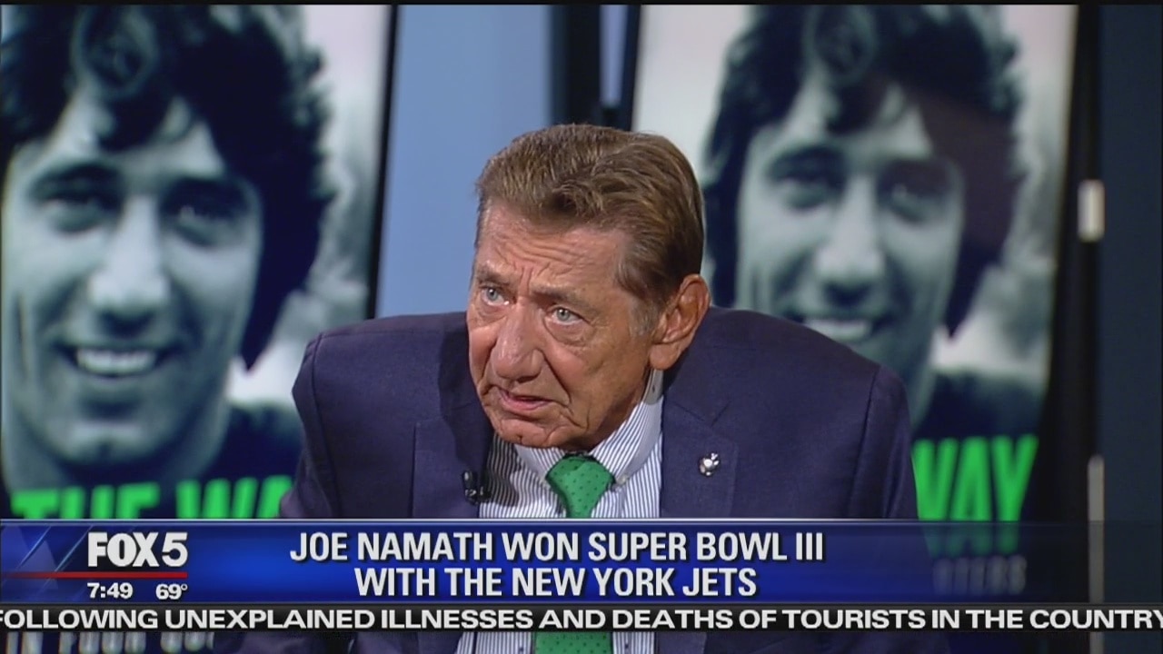Joe Namath tells *almost* all in new book