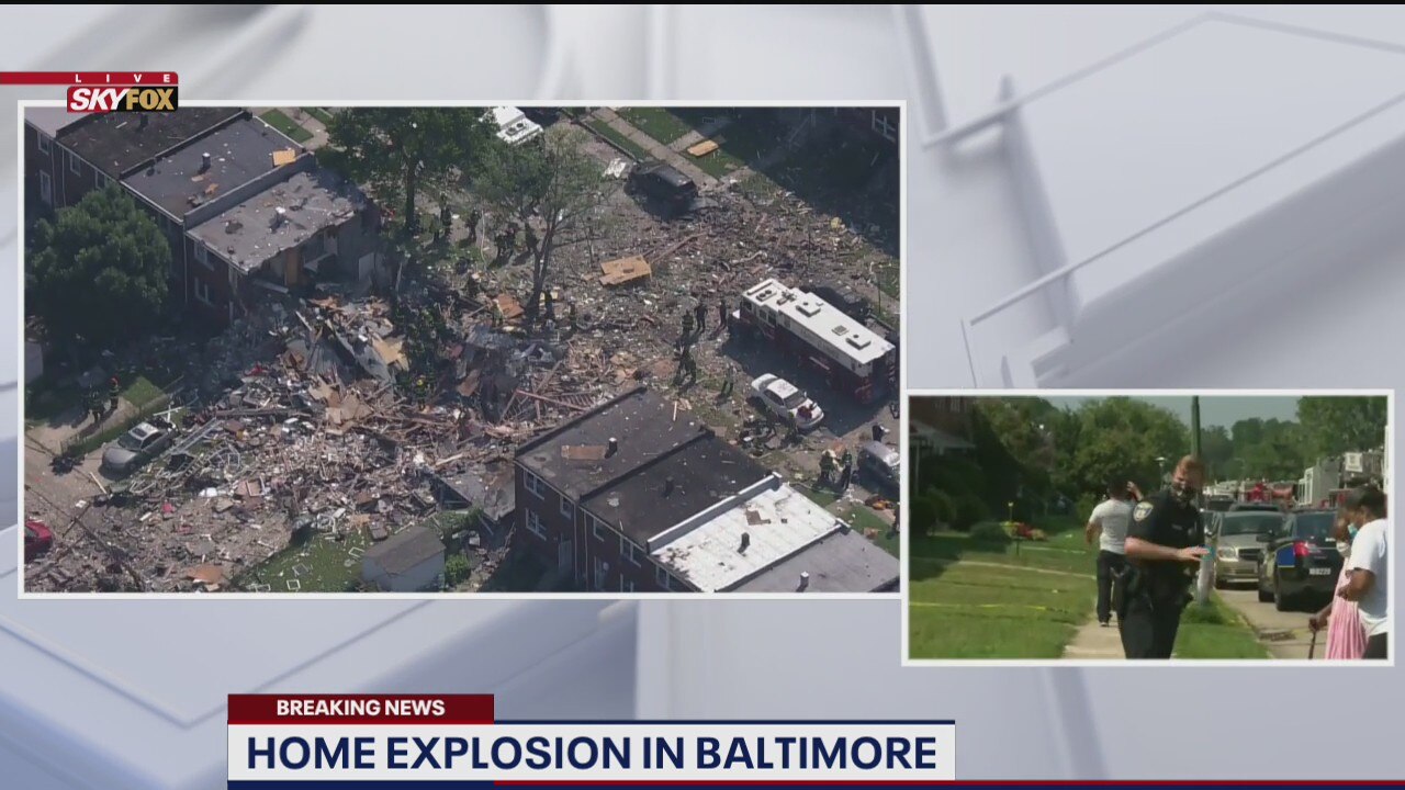 1 dead, at least 3 in critical condition after explosion in Baltimore